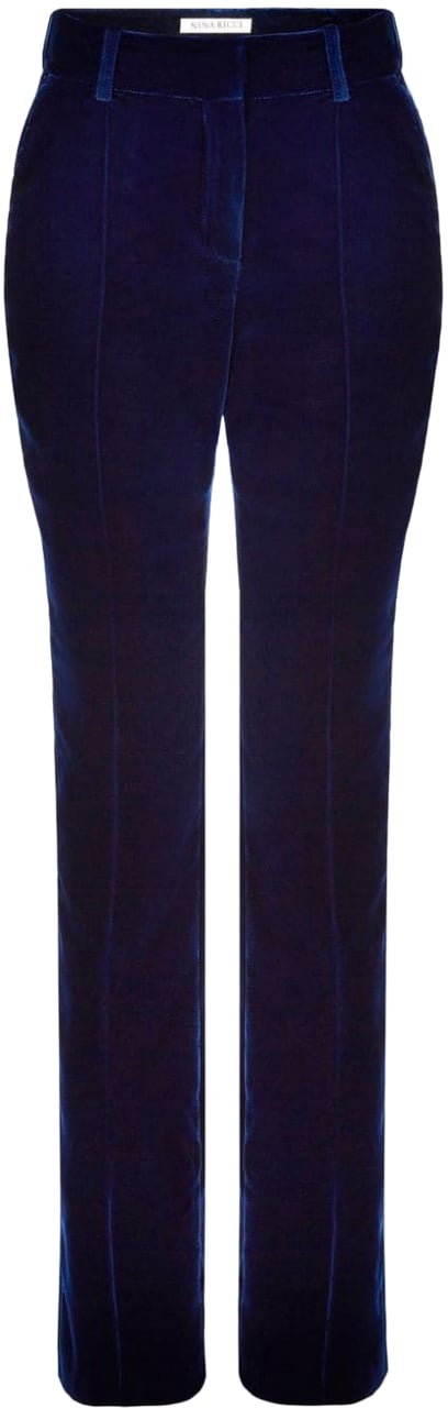 Nina Ricci Trousers Blue Blauw