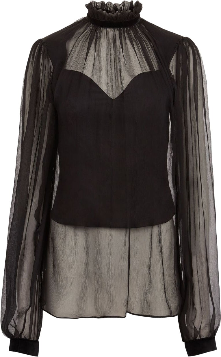 Nina Ricci Top Black Zwart