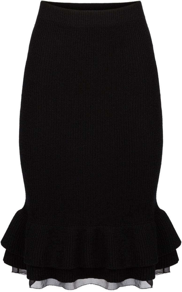 Nina Ricci Skirts Black Zwart