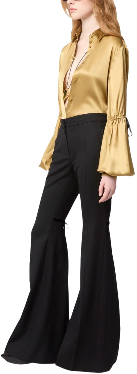 Nina Ricci Trousers Black Zwart