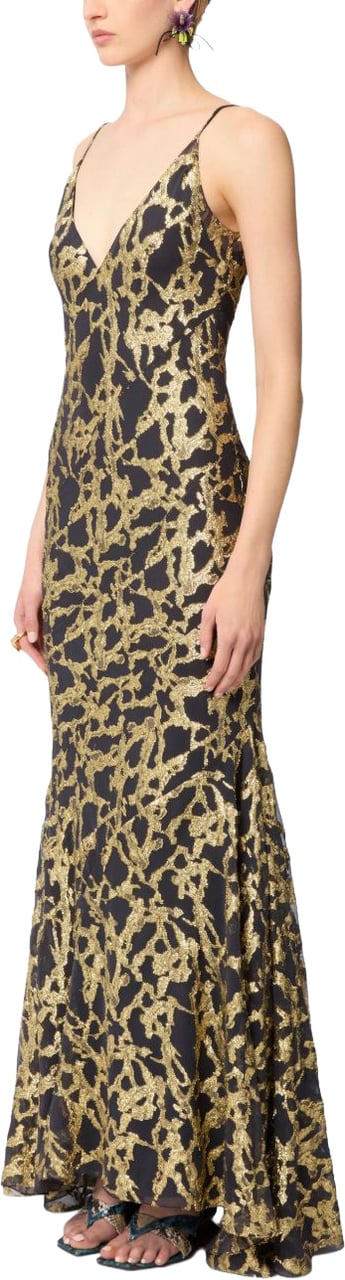 Nina Ricci Dresses Gold Zwart