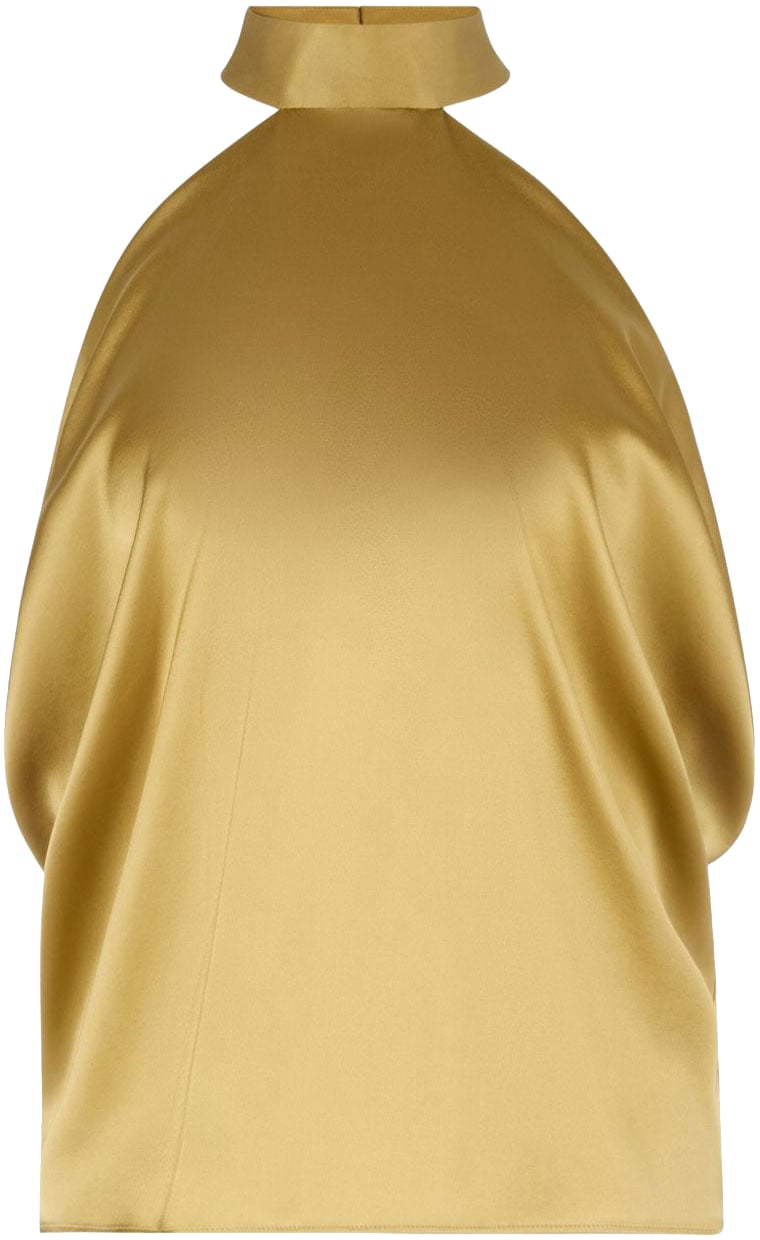 Nina Ricci Top Golden Goud