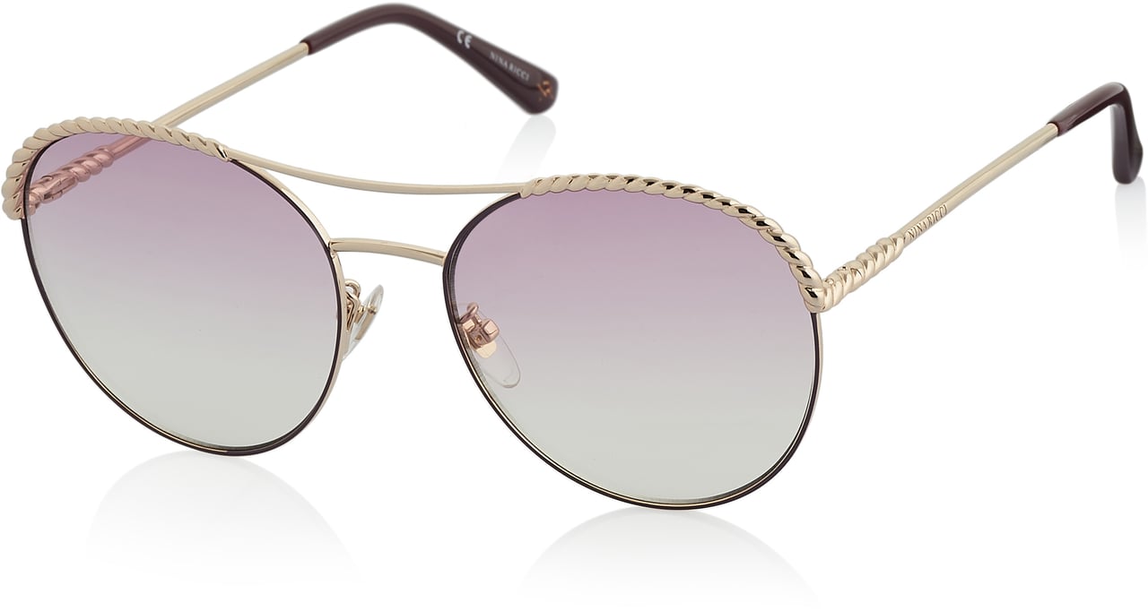Nina Ricci Sonnenbrille Goud