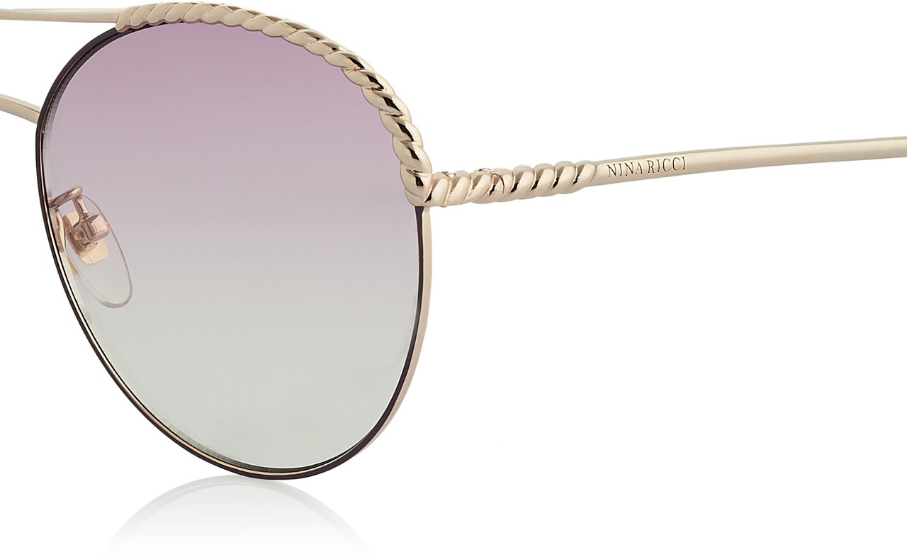 Nina Ricci Sonnenbrille Goud