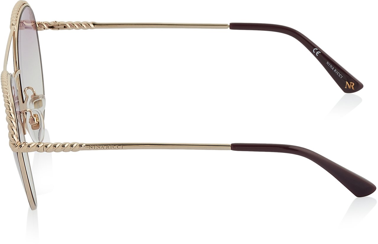 Nina Ricci Sonnenbrille Goud