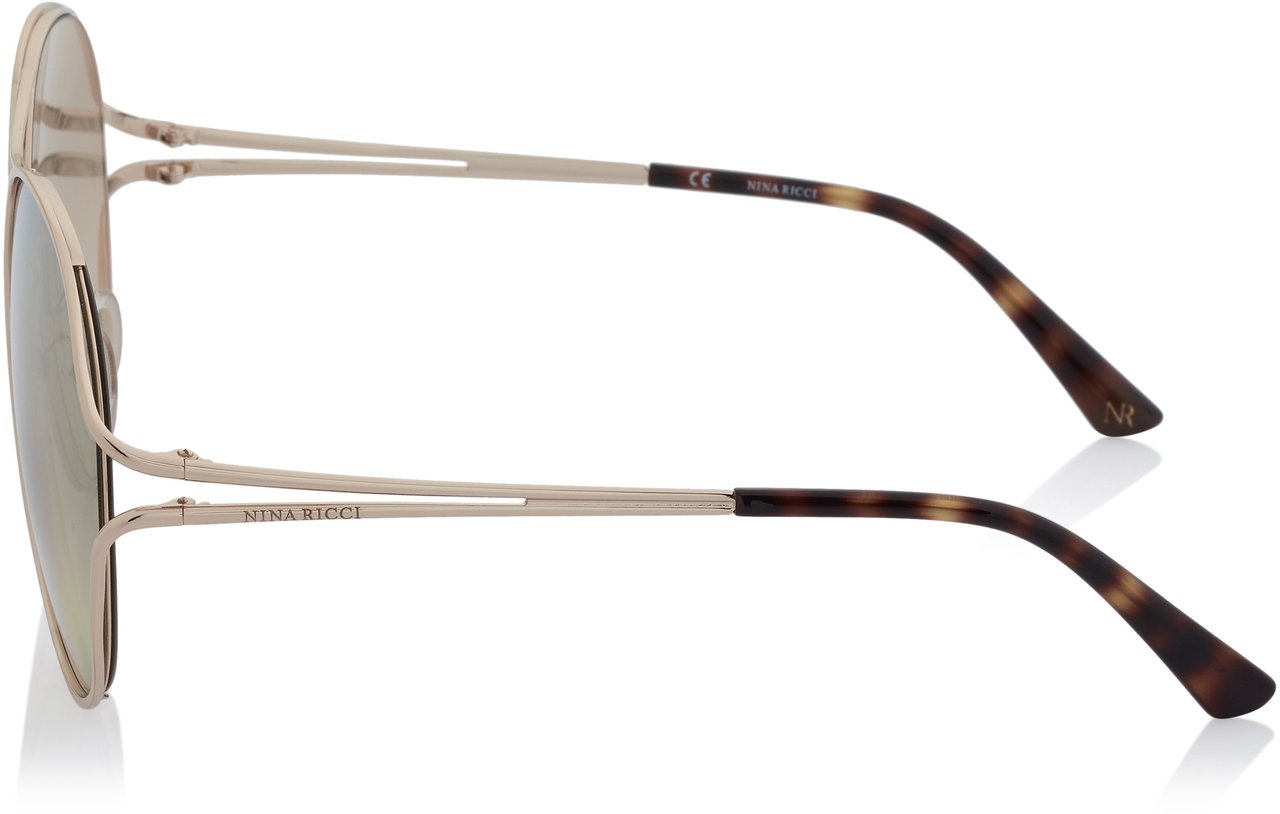 Nina Ricci Sonnenbrille Goud