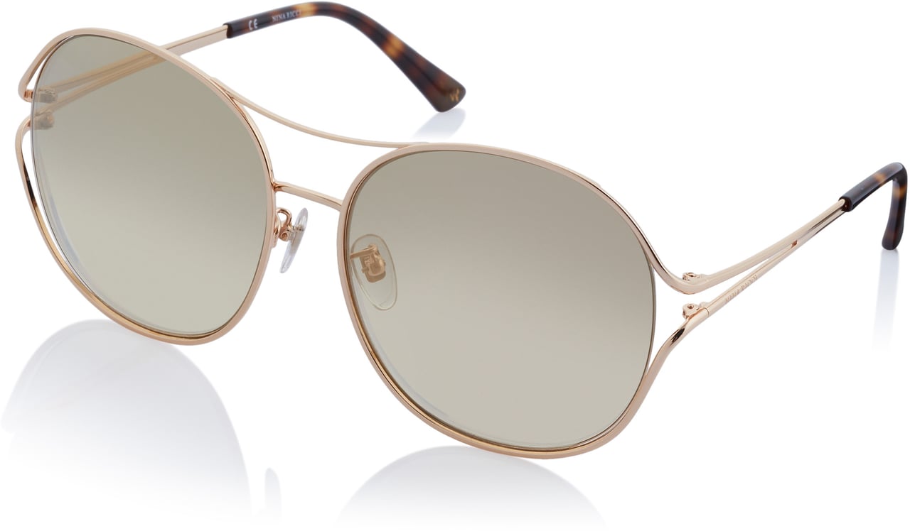 Nina Ricci Sonnenbrille Goud