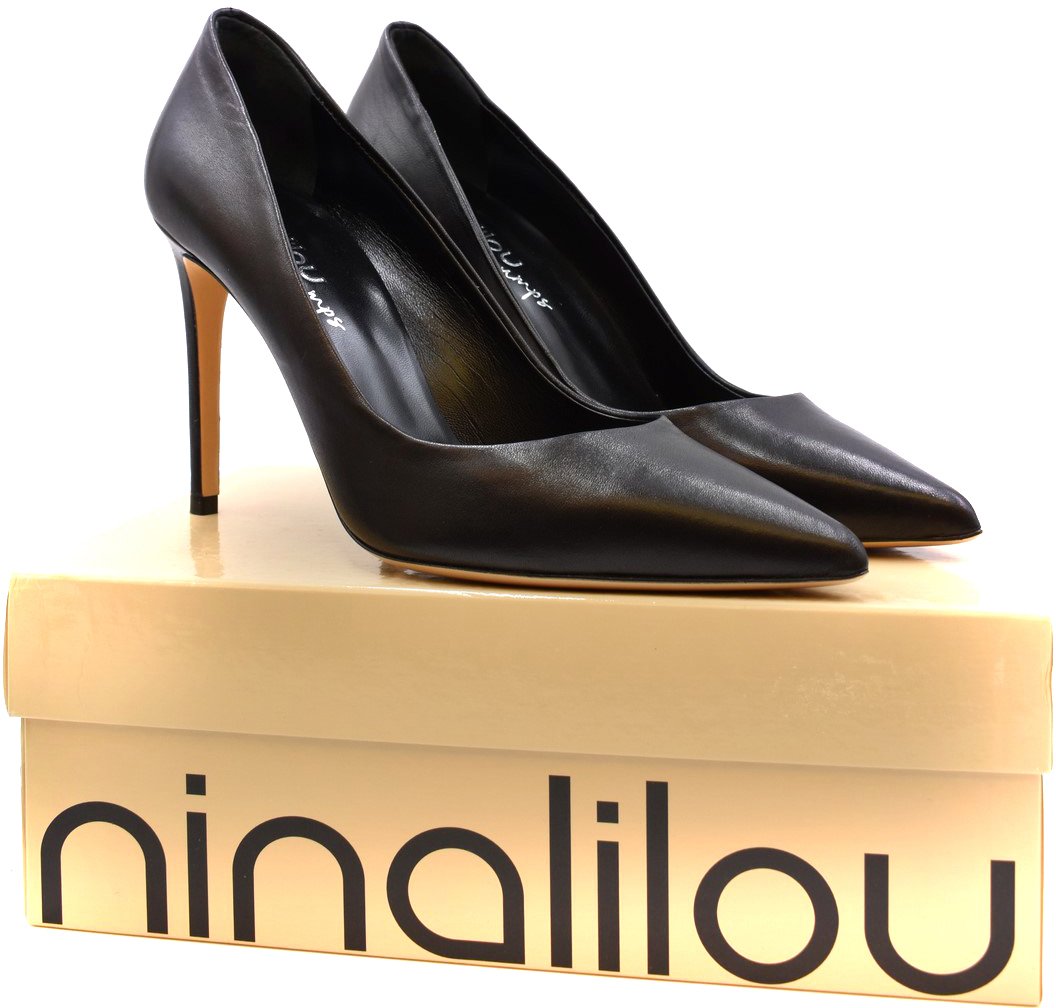 Ninalilou Décolleté Black Zwart