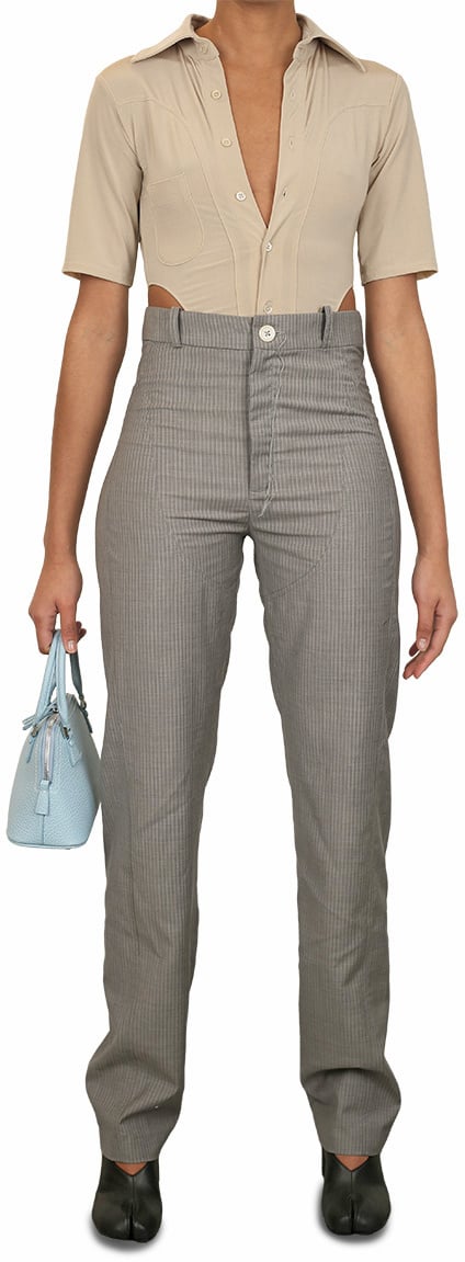 Ninamounah Bipeds Body Blouses Short Sleeve Champagne Divers