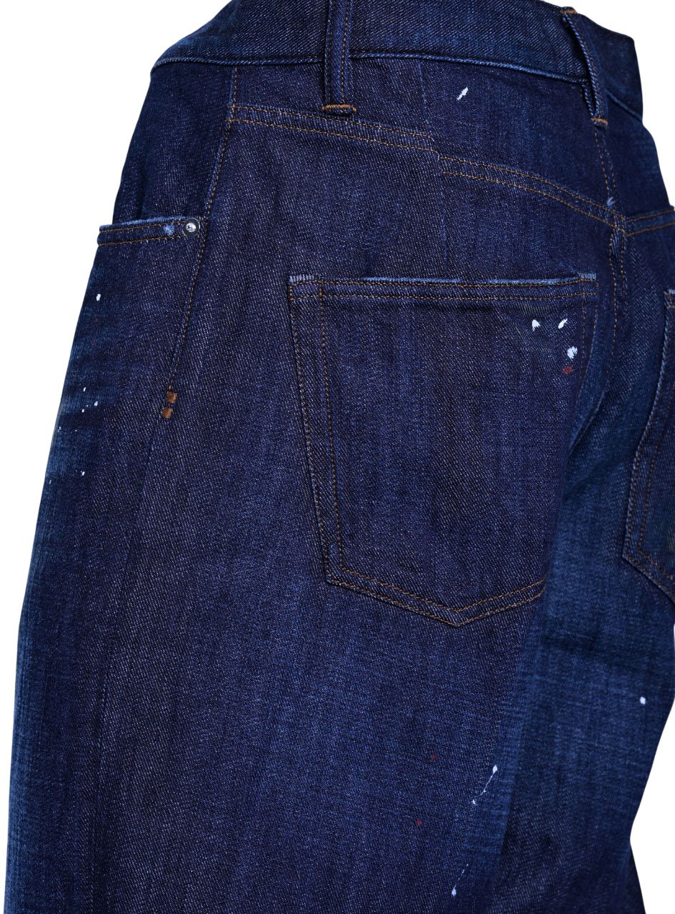Nine in the morning Cargo-Style Denim Trousers Zwart