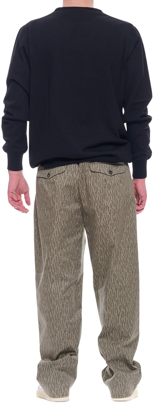 Nine in the morning Overcarrot Cotton Pants Neutraal