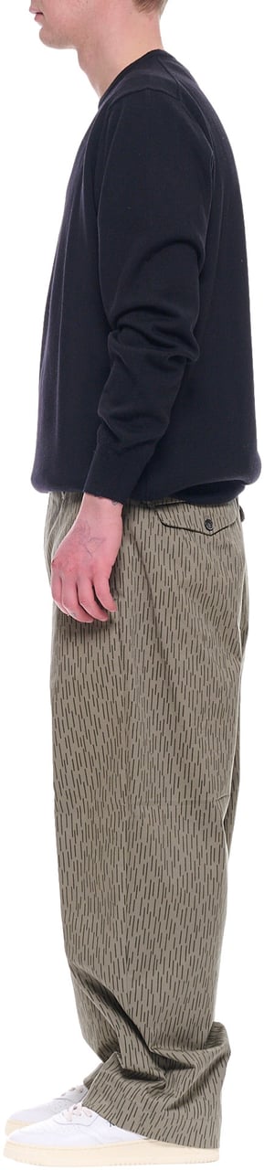 Nine in the morning Overcarrot Cotton Pants Neutraal