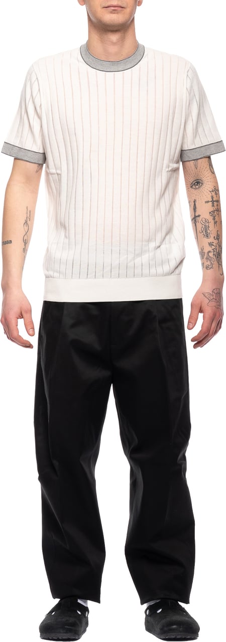 Nine in the morning Contemporary Carrot Fit Trousers Neutraal