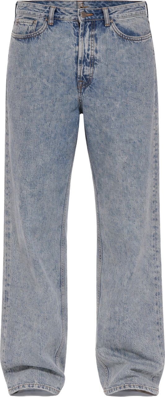Nine in the morning Carrot Fit 5 Pocket Cotton Jeans Grijs