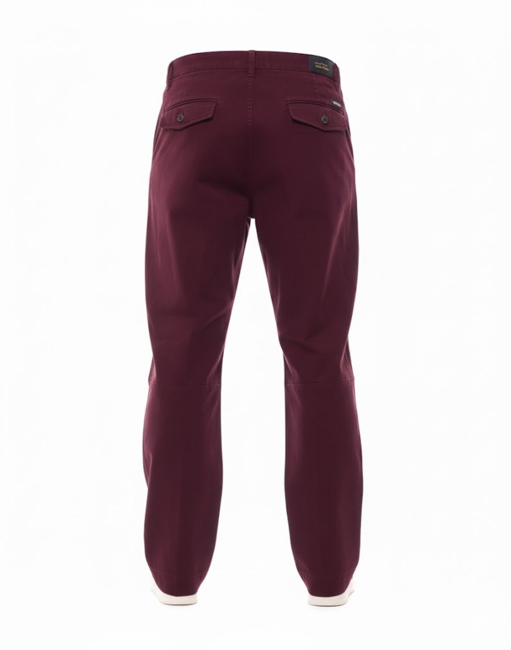 Nine in the morning Carrot Fit Trousers In Deep Must Wine Zwart