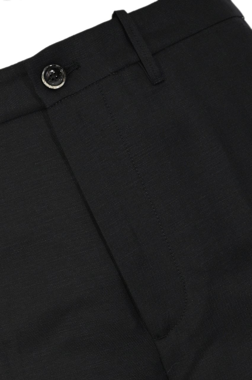 Nine in the Morning Trousers Black Zwart