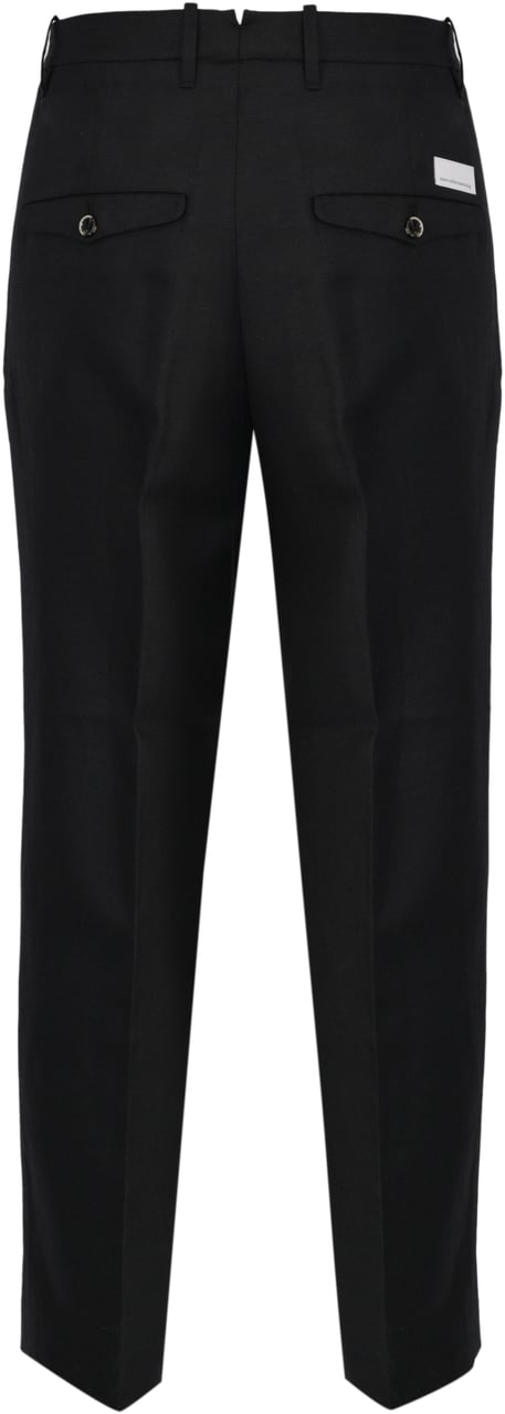 Nine in the Morning Trousers Black Zwart