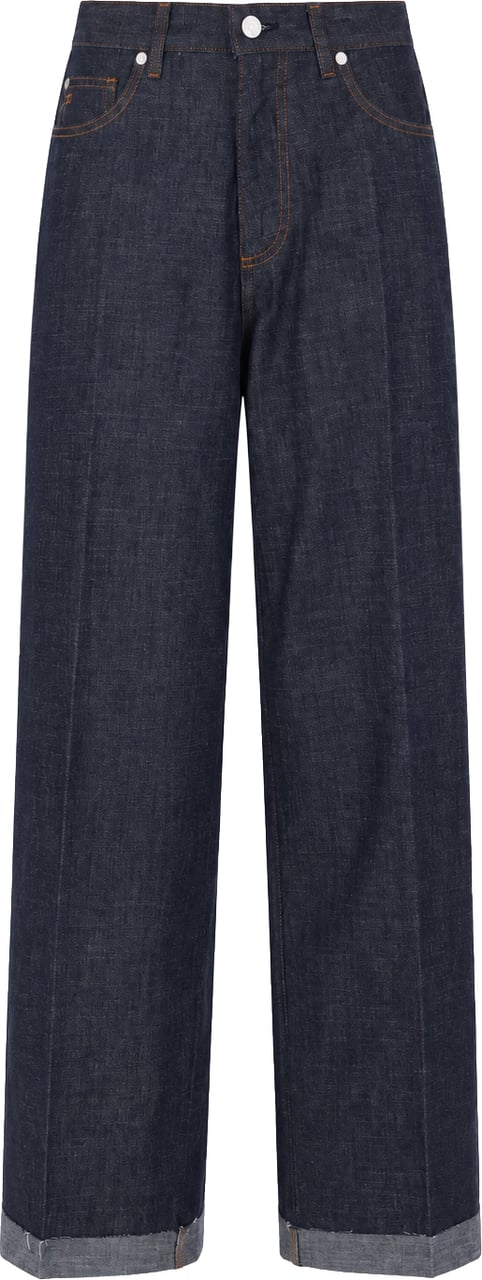 Nine in the Morning Trousers Denim Navy
