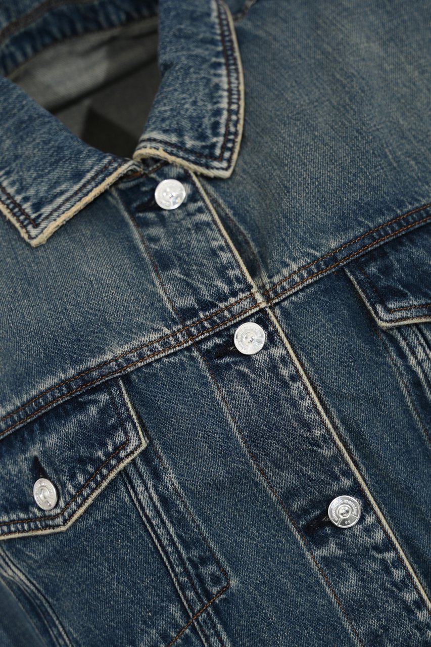 Nine in the Morning Jackets Denim Blauw