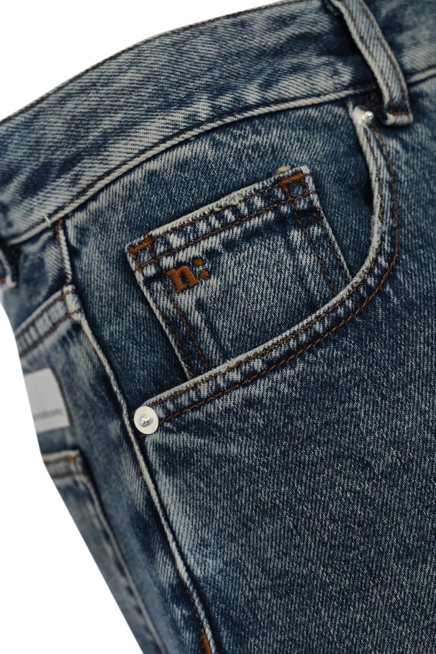 Nine in the Morning Trousers Denim Blauw
