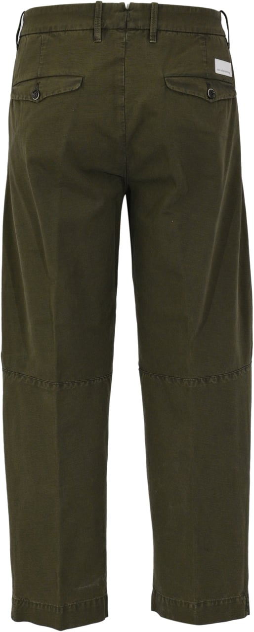 Nine in the Morning Trousers Green Donkergroen