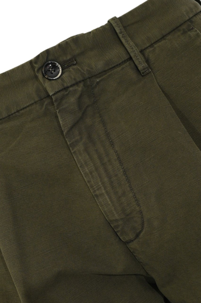 Nine in the Morning Trousers Green Donkergroen