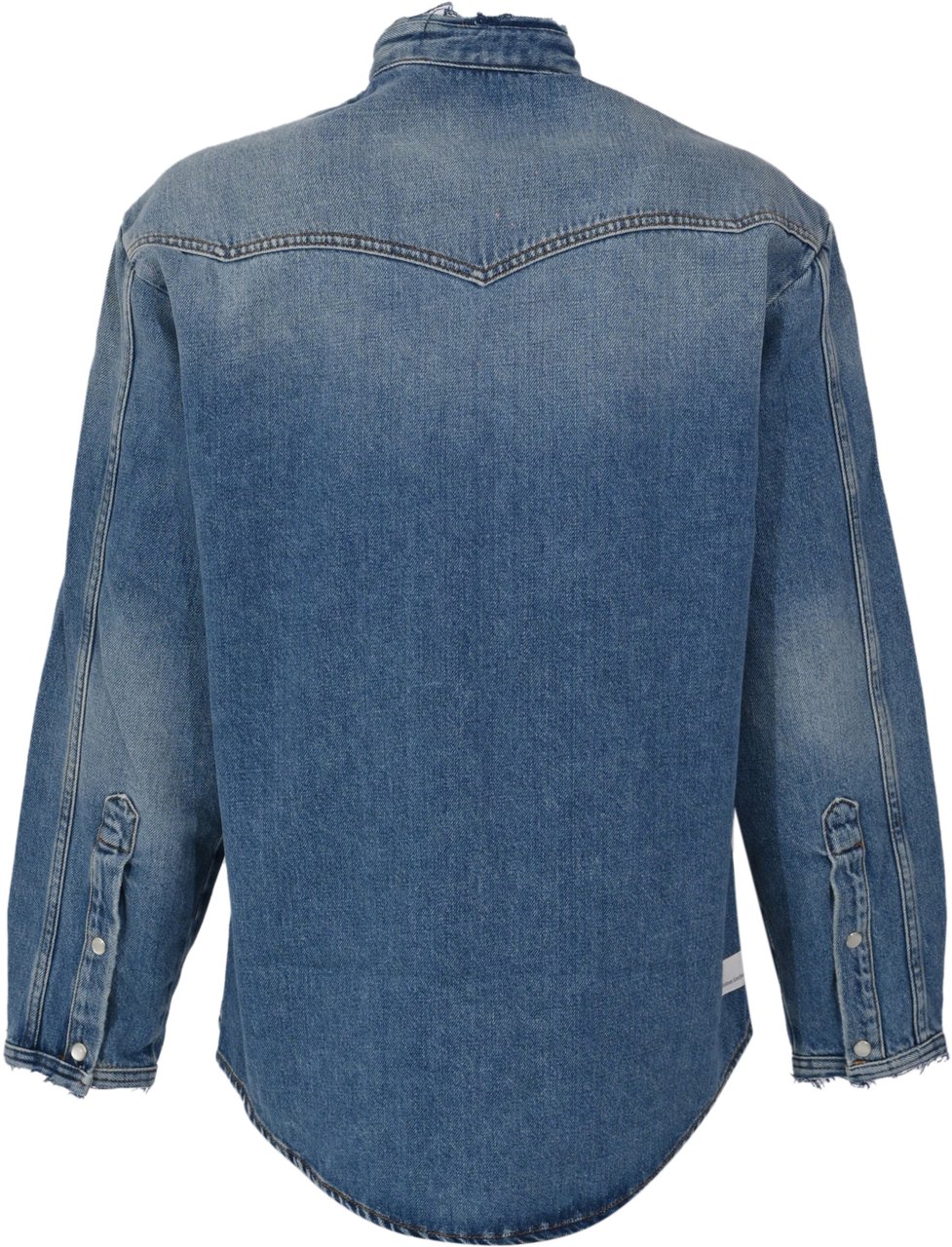 Nine in the Morning Shirts Denim Blauw