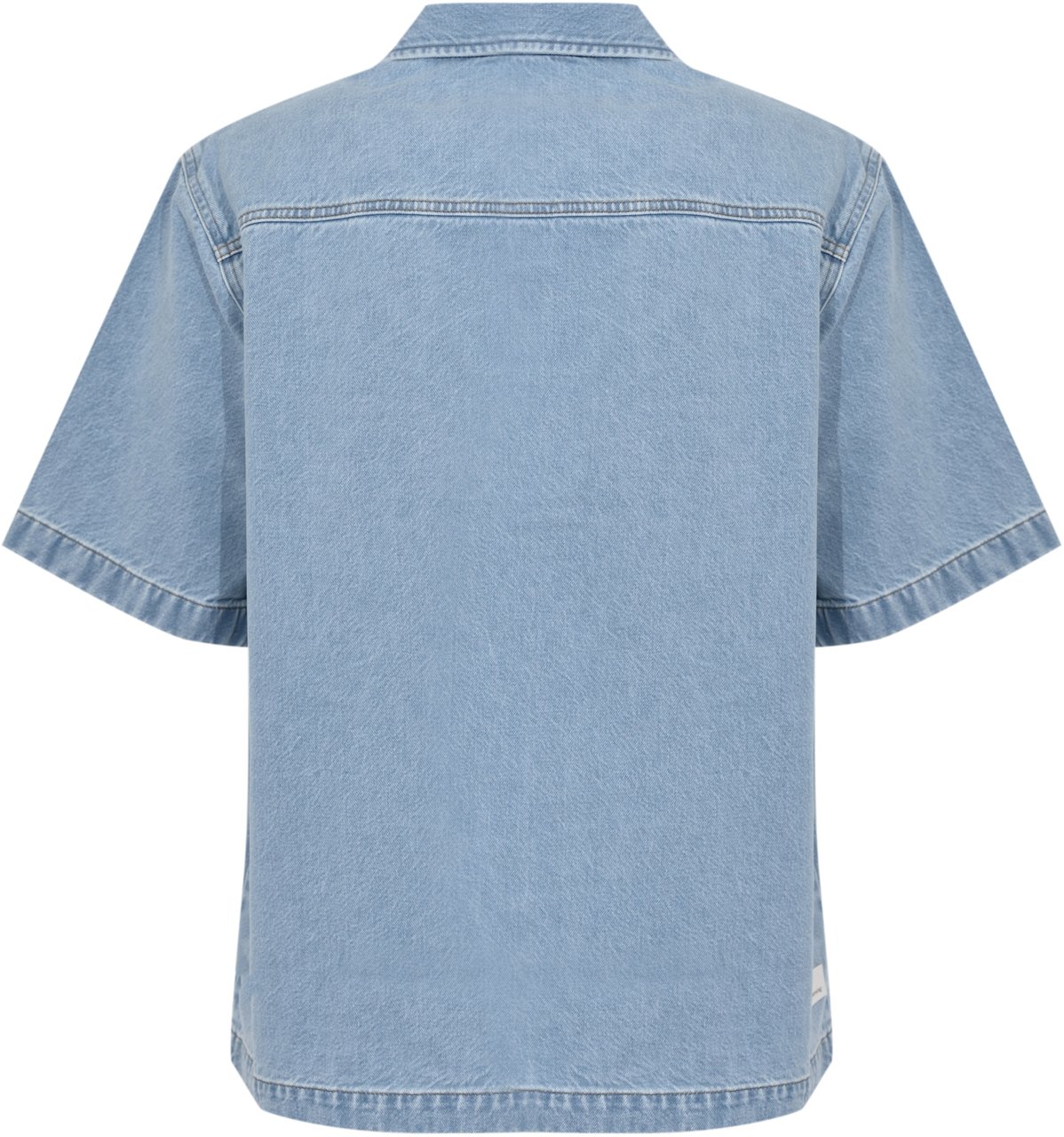 Nine in the Morning Shirts Denim Blauw