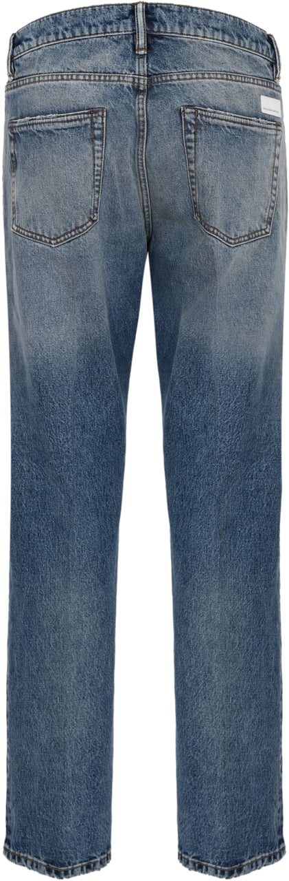 Nine in the Morning Trousers Denim Blauw