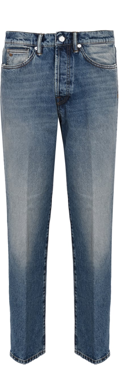 Nine in the Morning Trousers Denim Blauw