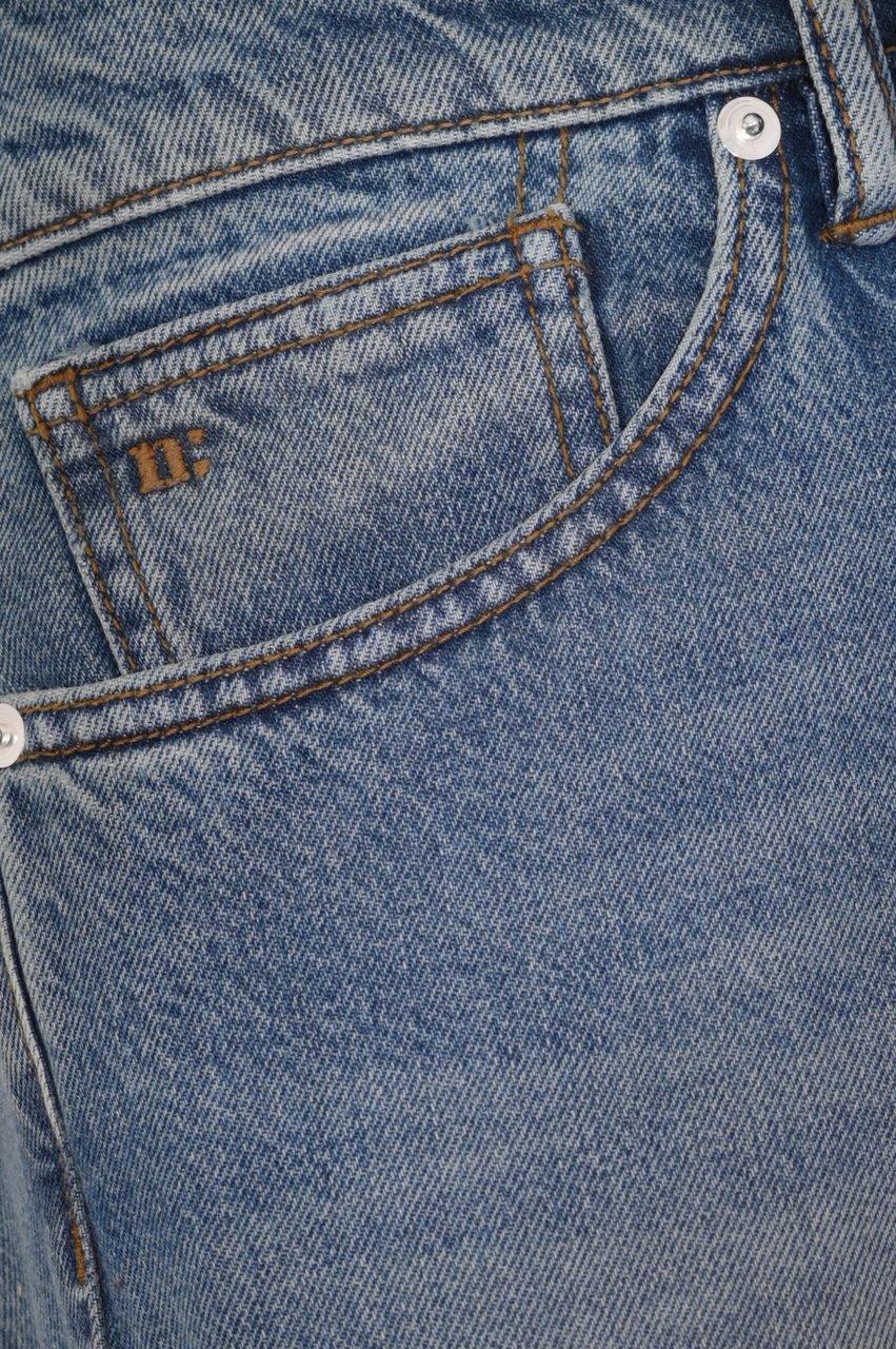Nine in the Morning Trousers Denim Blauw