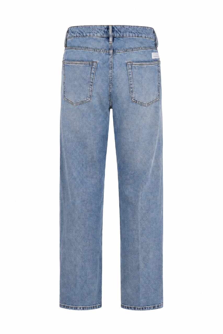 Nine in the Morning Trousers Denim Blauw