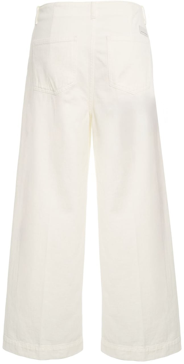 Nine in the Morning Wide leg jeans 'Naia' Wit
