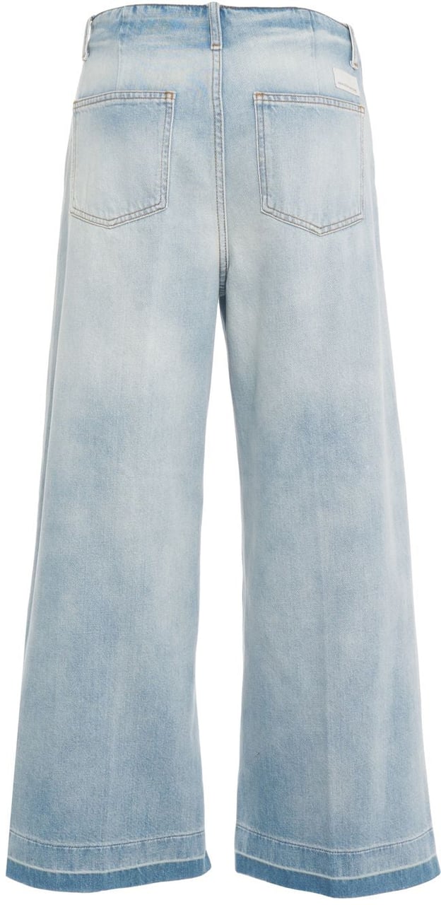 Nine in the Morning Wide leg jeans 'Naia' Blauw