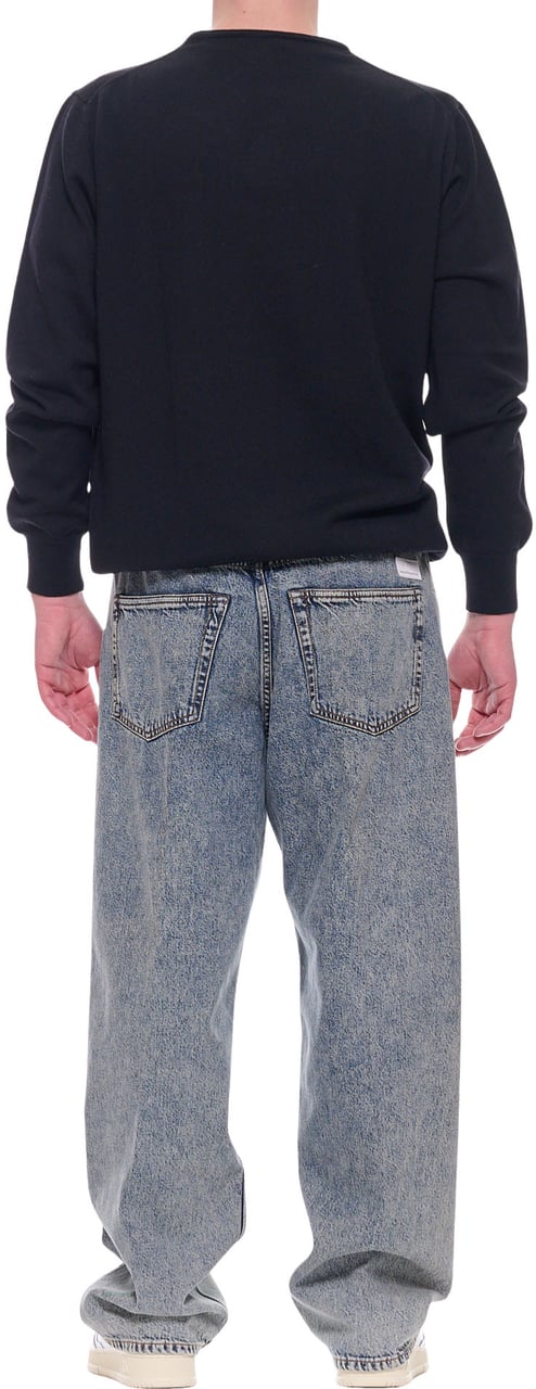 Nine in the morning Carrot Fit 5 Pocket Cotton Jeans Grijs