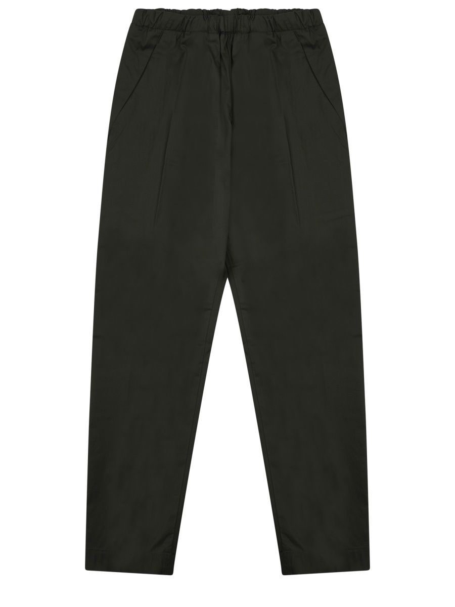 Nine in the Morning Mirko High Waisted Tapered Trousers Zwart