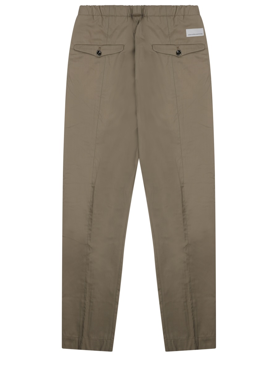 Nine in the Morning Mirko High Waisted Stretchy Trousers Grijs