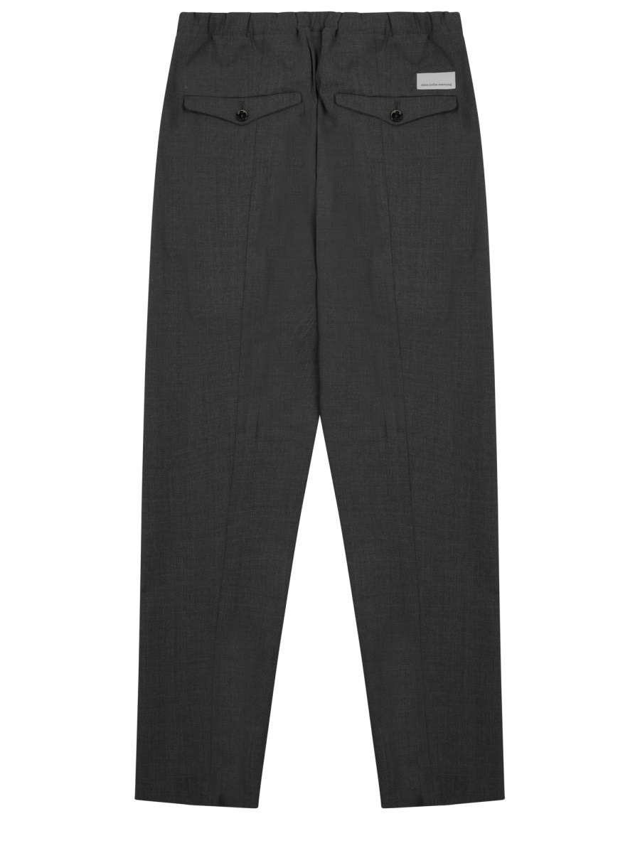 Nine in the Morning Mirko Regular Fit Tapered Trousers Zwart