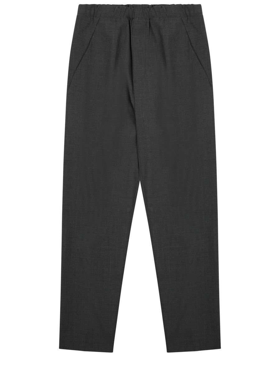 Nine in the Morning Mirko Regular Fit Tapered Trousers Zwart
