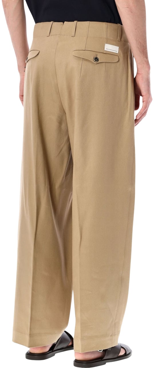 Nine in the Morning Damiano Pleated Pant Marrone Beige
