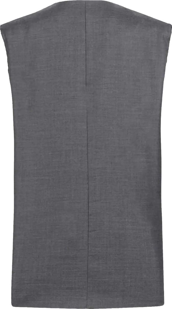 Nine in the morning Eloisa dubbelzijdig vest Donkergrijs