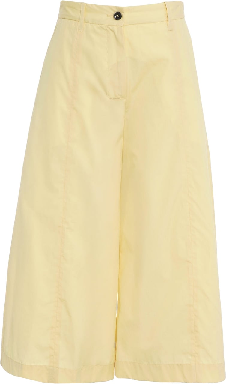 Nine in the Morning Cotton culotte 'Fiammetta' Geel