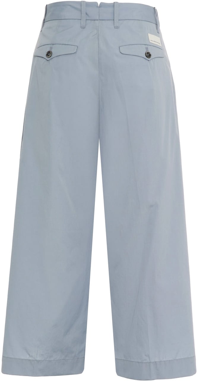 Nine in the Morning Cotton culotte 'Fiammetta' Blauw