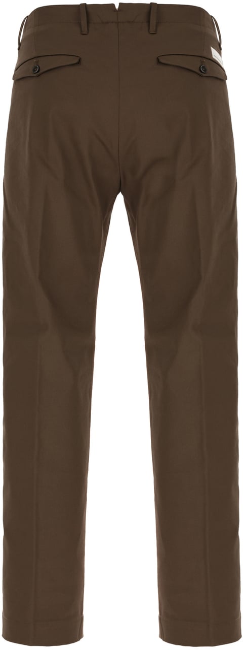 Nine in the morning Nine In The Morning Brown stretch cotton pants Bruin