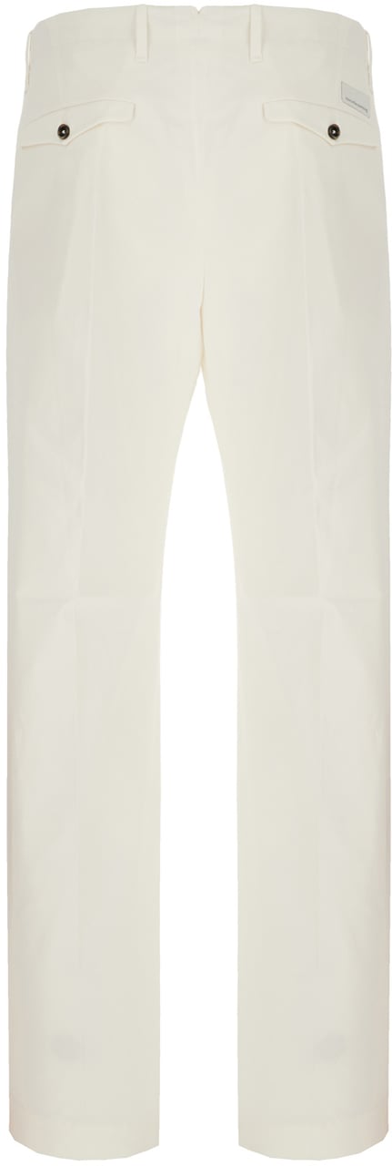 Nine in the morning Nine In The Morning Ivory stretch cotton pants Wit
