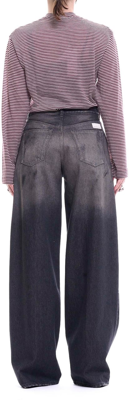 Nine in the Morning Wide-Leg Dark Wash Jeans Grijs