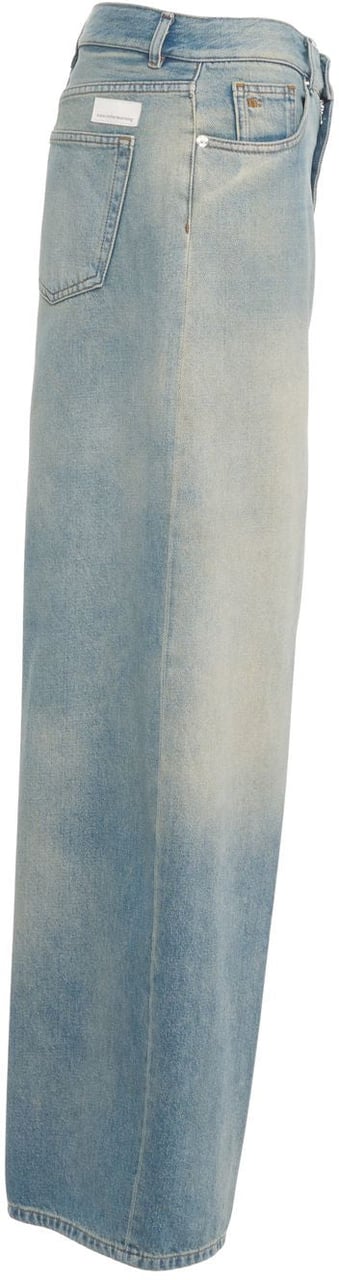 Nine in the Morning Loose fit jeans 'Gea' Blauw