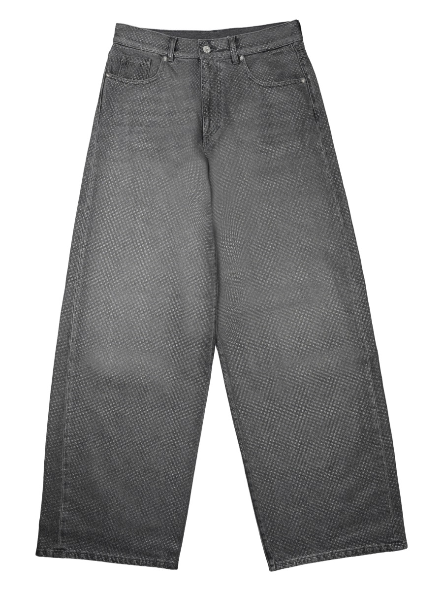 Nine in the Morning Grey Gea Carrot Fit Chinos Grijs