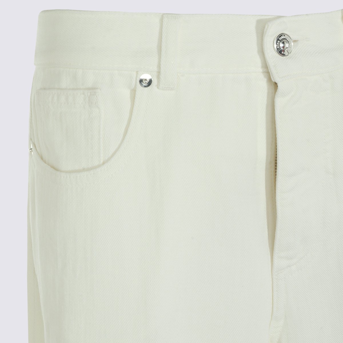 Nine in the Morning High-Waisted Straight-Leg Jeans With Classic Five-Pocket Design Wit