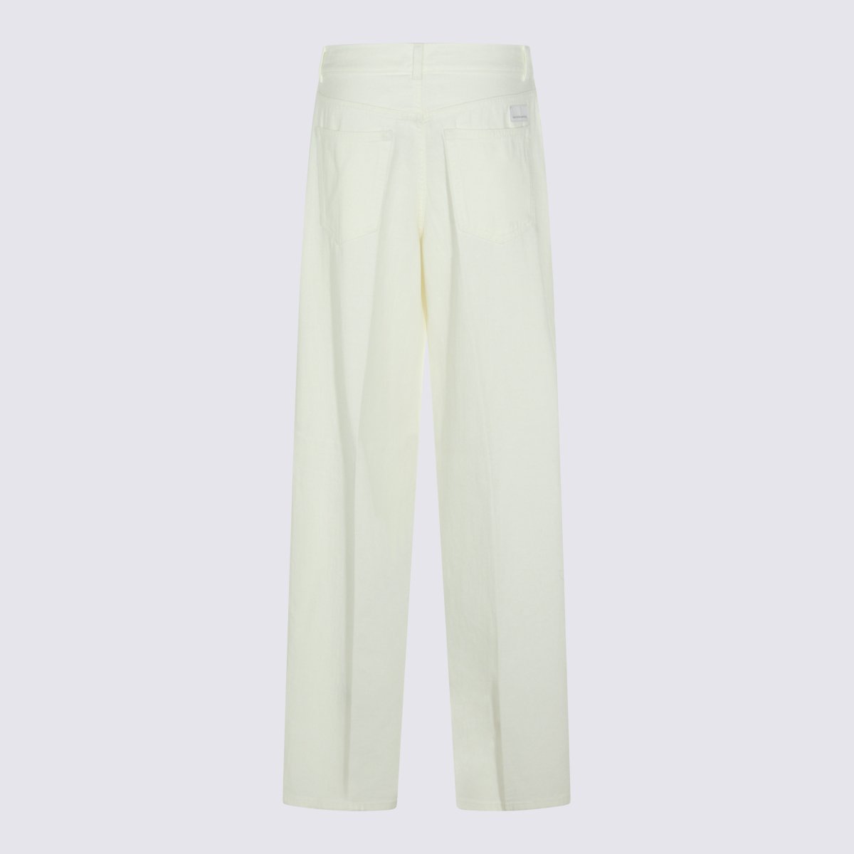Nine in the Morning High-Waisted Straight-Leg Jeans With Classic Five-Pocket Design Wit